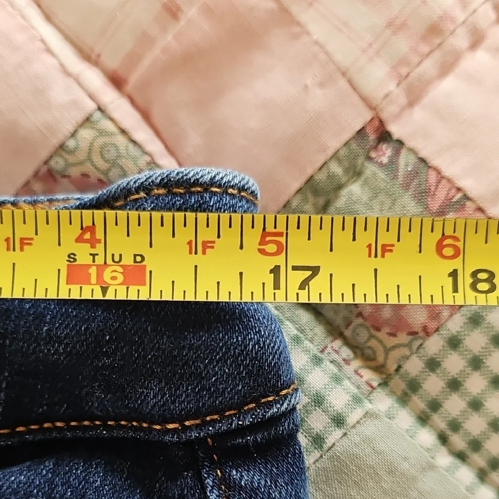 Talbots Classic Straight Leg - Long Jeans - Size12 Tall - Picture 3 of 8